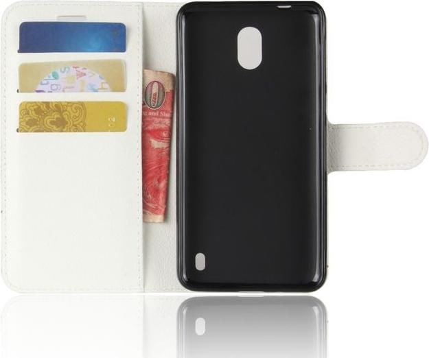 Produktbild MU Classic Hülle aus Leder mit Litchitextur (Nokia 2)