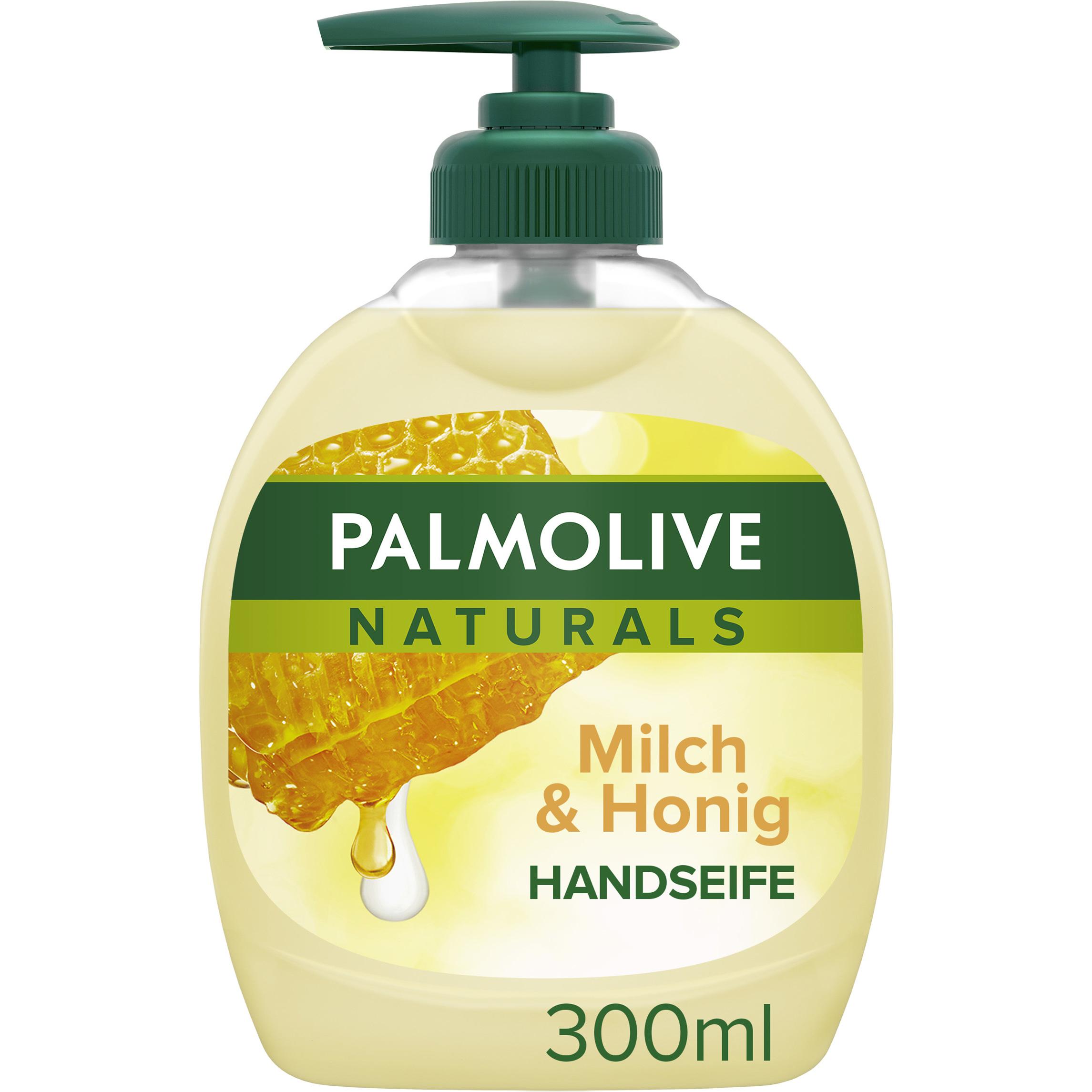 Palmolive, Handseife, Naturals Milch & Honig (Flüssigseife, 300 ml)