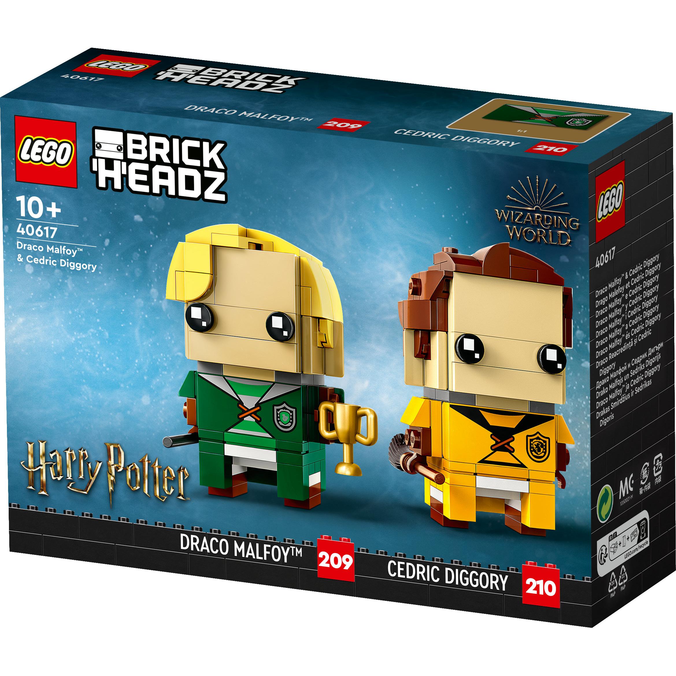 LEGO BrickHeadz - Draco Malfoy & Cedric Diggory (40617, LEGO Brickheadz) (40617)