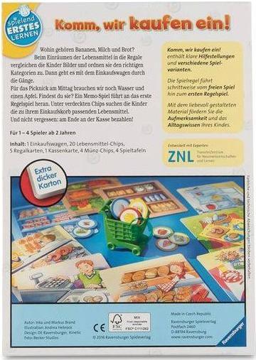 Immagine prodotto Ravensburger Andiamo a fare shopping! (Tedesco)