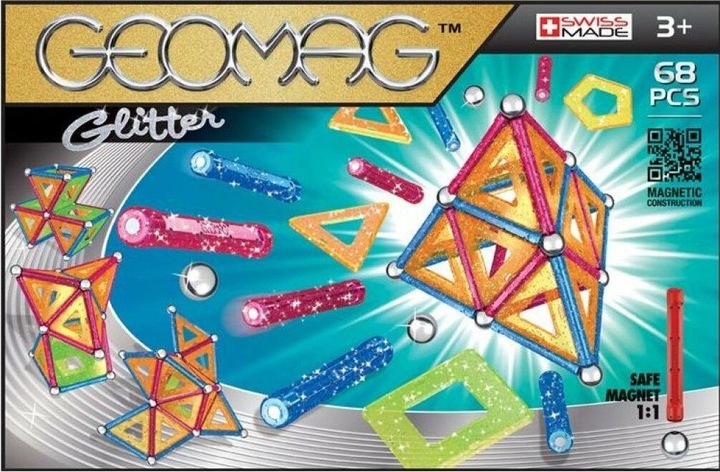 Actual product image Geomag Kids Panels Glitter