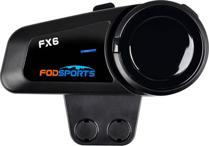 Productafbeelding Fodsports FX6 motorcycle intercom two-pack (black) (Set van 2)