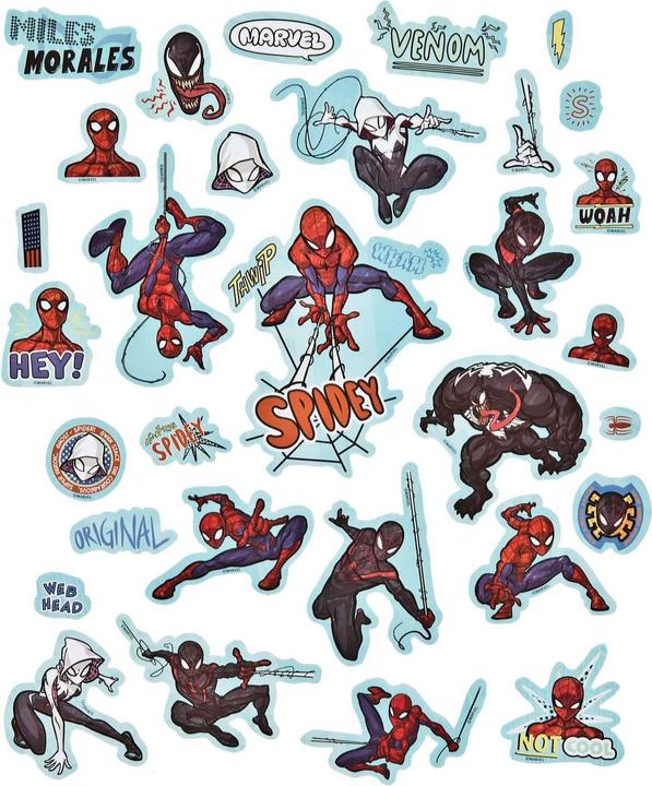Produktbild Undercover Super Sticker Set Spiderman - 500+ Stück. (500 Sticker)