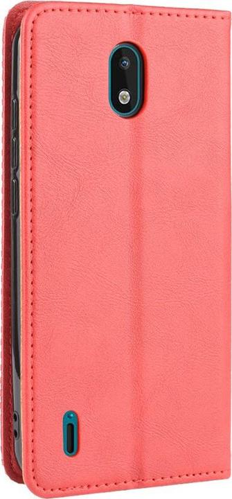 Actual product image Cover-Discount Nokia 1.3 - Stand Flip Case Cover red (Nokia 1.3)