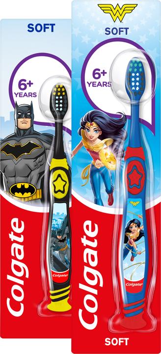 Actual product image Colgate Wonder Woman / Batman 6+ years Soft Kids (Soft, 1 x)