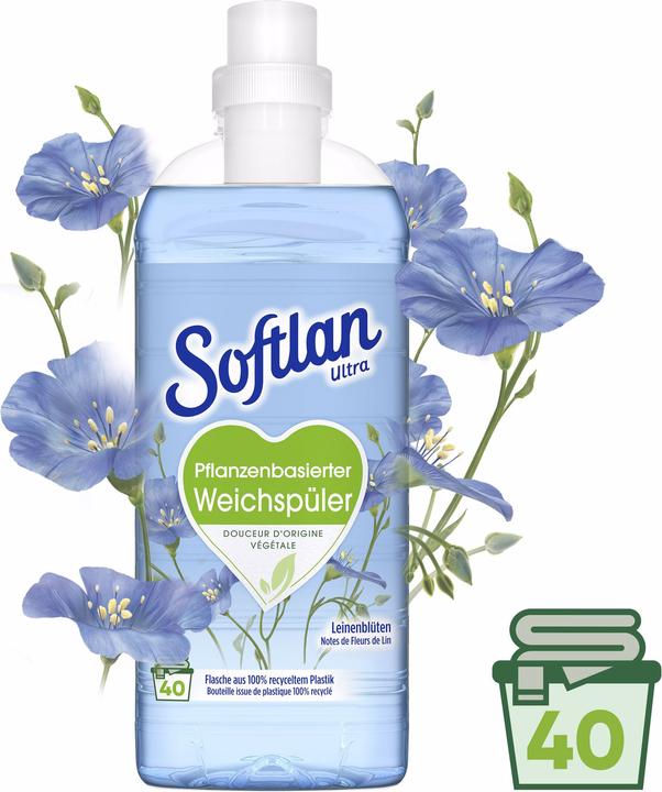Produktbild Softlan Ultra Leinenblüten (40 Waschgänge)