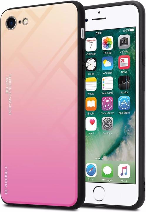 Actual product image Cadorabo TPU 2 colors glass cover (Apple iPhone 7, Apple iPhone SE (2nd Gen))