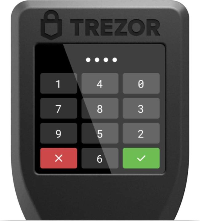 Produktbild Trezor Model T (Ethereum Classic, Litecoin, Bitcoin)