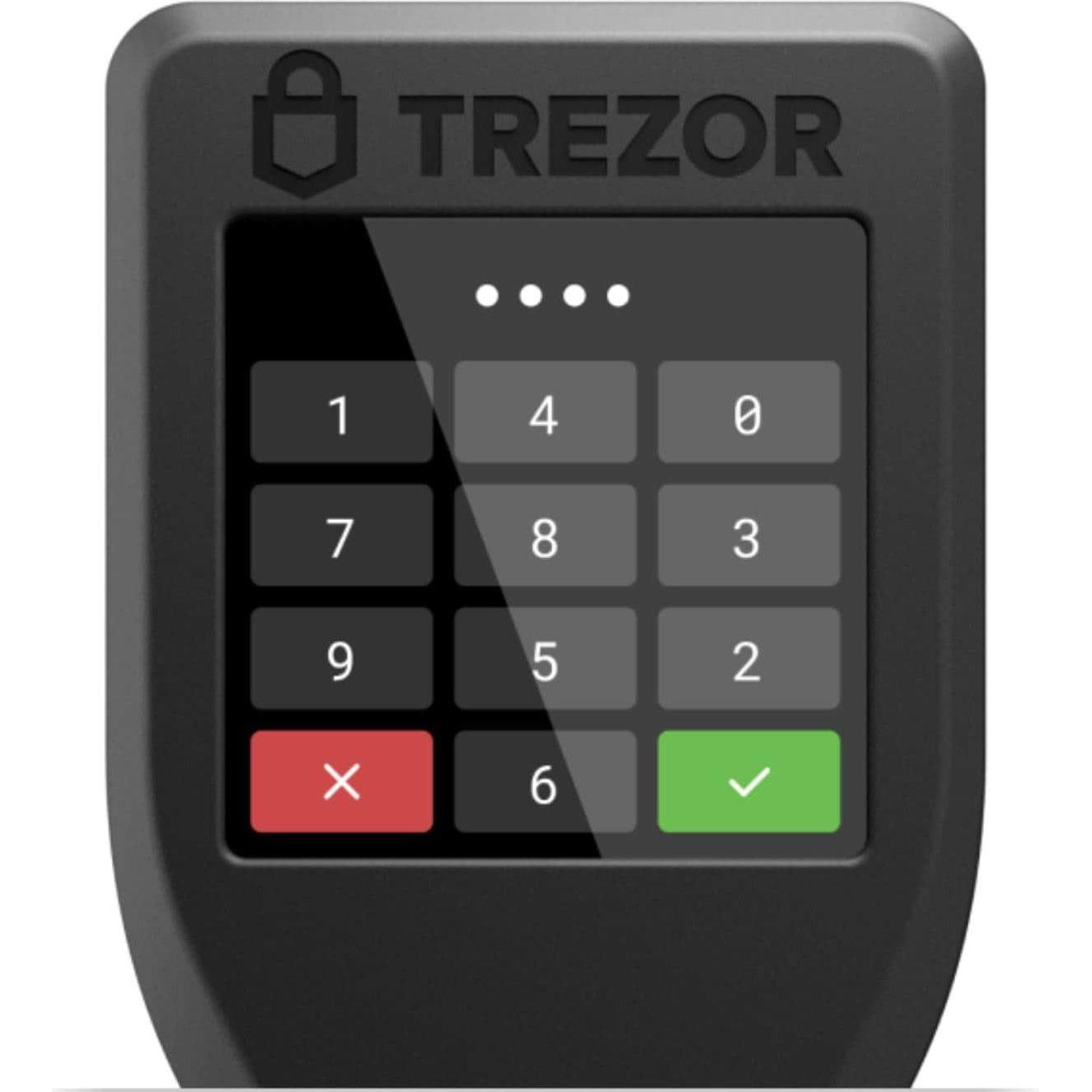 Thumbnail - Trezor Model T (Ethereum Classic, Litecoin, Bitcoin), Crypto Wallet, Schwarz