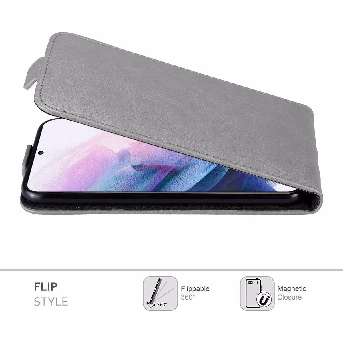 Thumbnail - Cadorabo Flip wie Invis Cover (Samsung Galaxy S21+), Smartphone Hülle, Grau