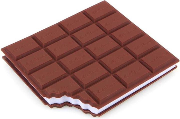 Image du produit Baispo Petit carnet tablette de chocolat (Blanc, Couverture souple)
