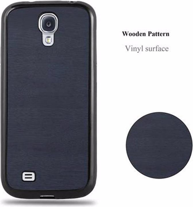 Actual product image Cadorabo TPU Wooden Cover (Samsung Galaxy S4)