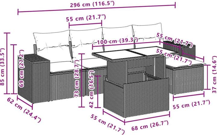Produktbild vidaXL Capri