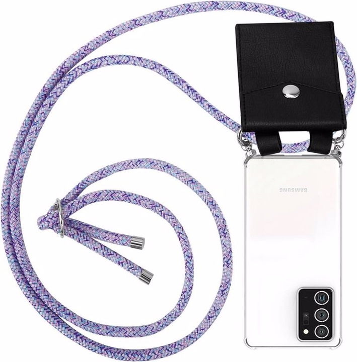 Produktbild Cadorabo TPU Handy Kette SILBER Cover