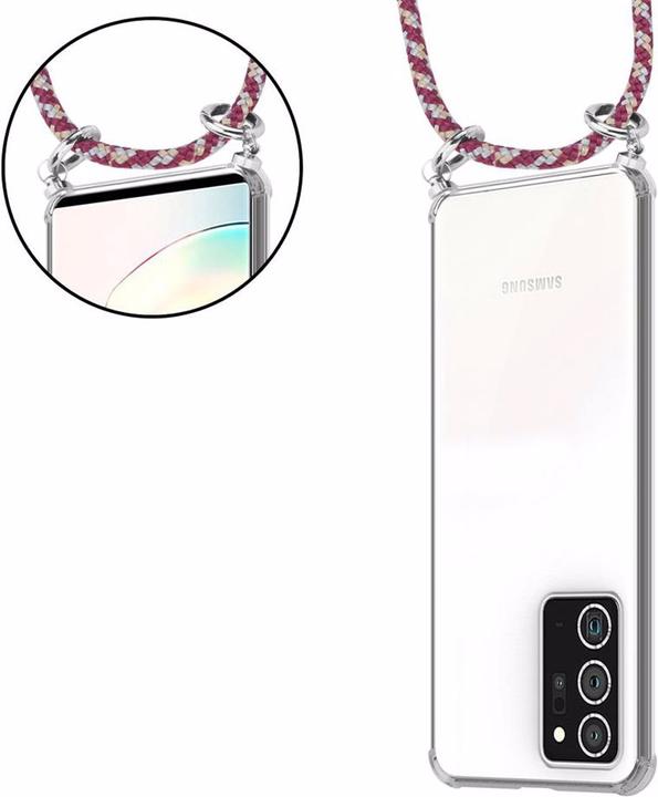 Produktbild Cadorabo TPU Handy Kette SILBER Cover