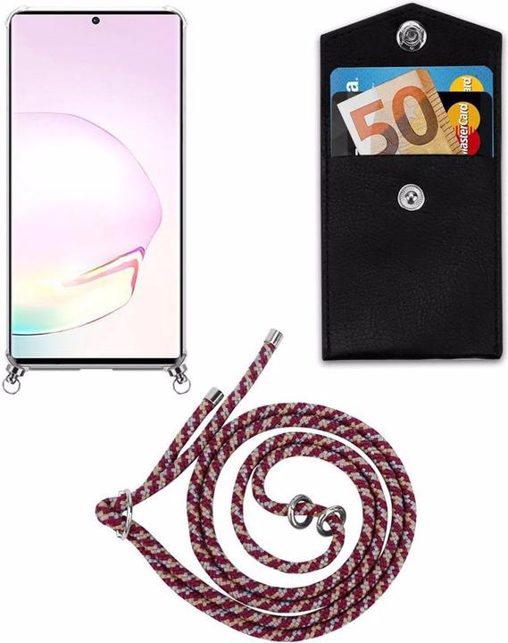Produktbild Cadorabo TPU Handy Kette SILBER Cover