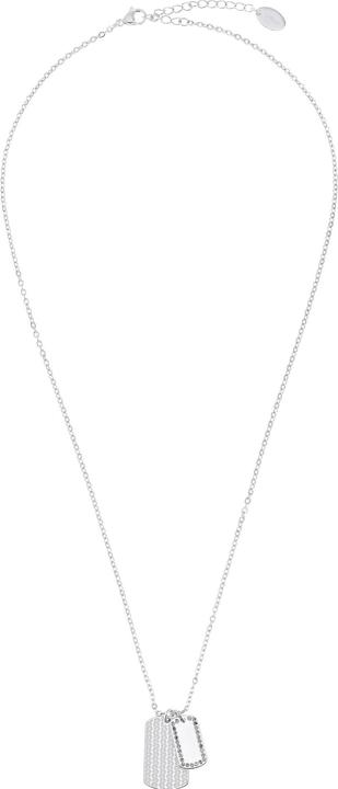 Immagine prodotto S.Oliver Collana da donna, acciaio inossidabile, zirconi sintetici. (Acciaio inossidabile, 55 cm)