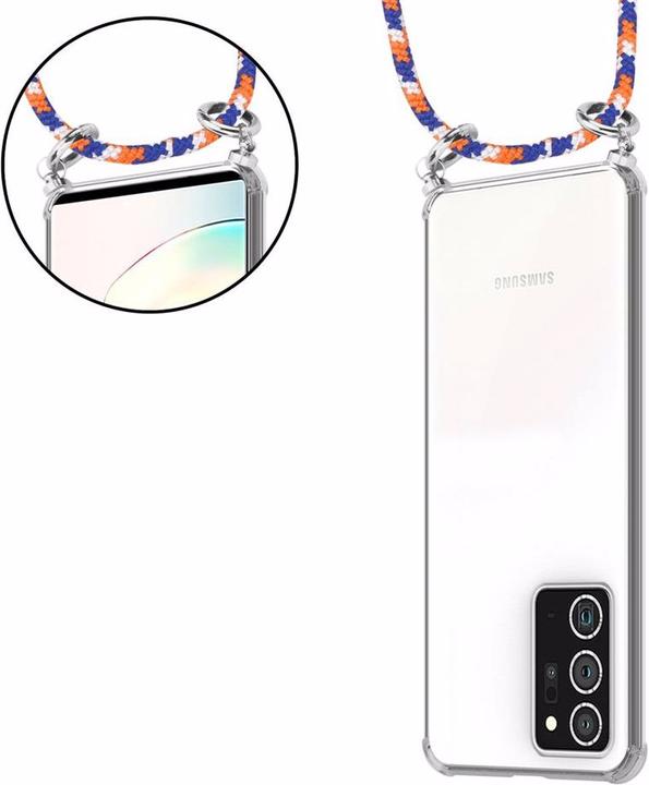 Produktbild Cadorabo TPU Handy Kette SILBER Cover