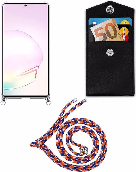 Produktbild Cadorabo TPU Handy Kette SILBER Cover