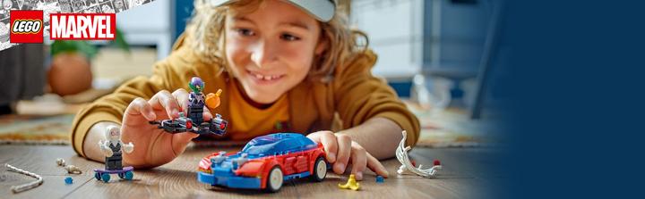 Produktbild LEGO Spider-Mans Rennauto & Venom Green Goblin (76279, LEGO Marvel)