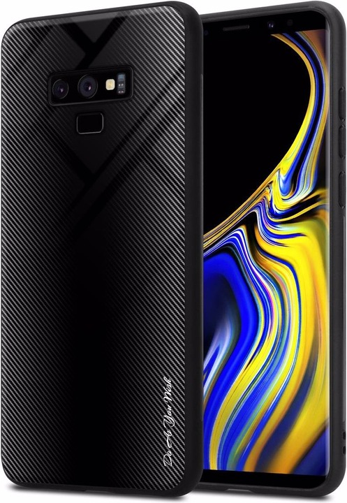 Produktbild Cadorabo TPU Gestreiftes Glas Cover (Samsung Galaxy Note 9)