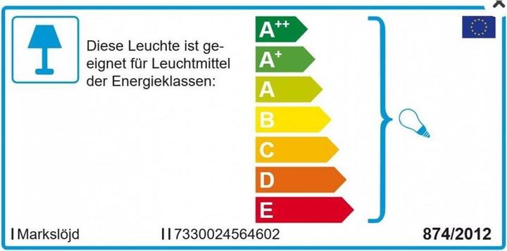 Energie-Label Markslöjd Cous (E27)