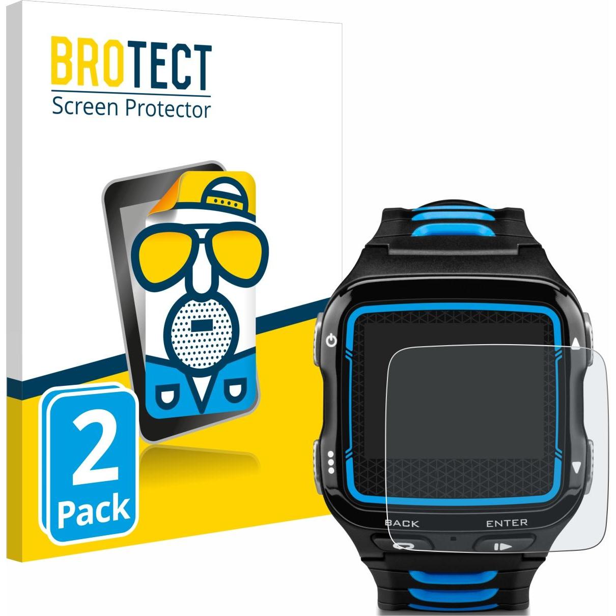 BROTECT Entspiegelungs-Schutzfolie Displayschutz Matt, Smartwatch Schutzfolie, Grau