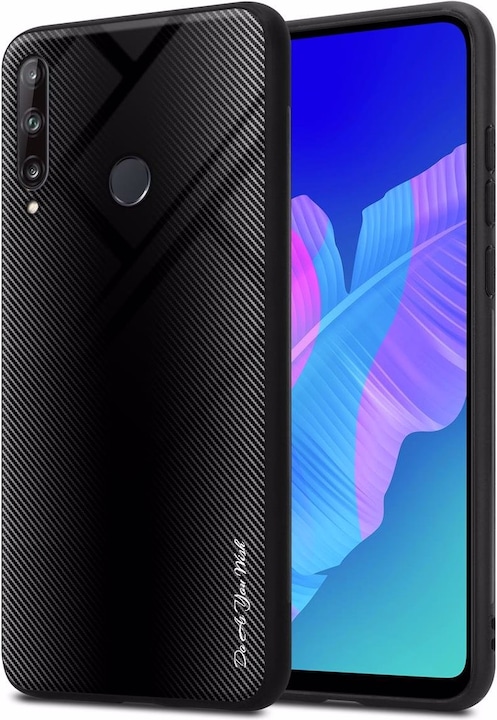 Productafbeelding Cadorabo TPU gestreepte glasplaat (Huawei P40 Lite E)