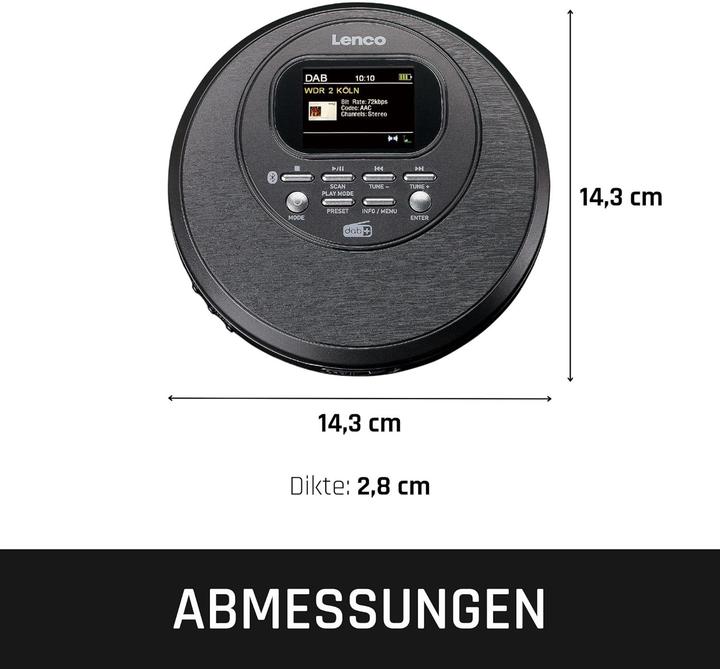 Produktbild Lenco CD-500BK