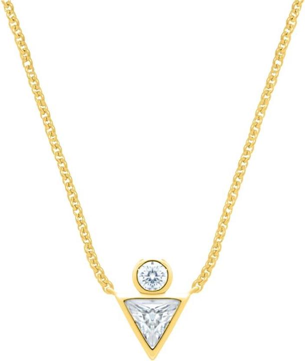 Produktbild Candy Halskette Lizzie, 925 Sterling Silber, vergoldet (925 Sterling Silber, 18k vergoldet, 42 - 45 cm)
