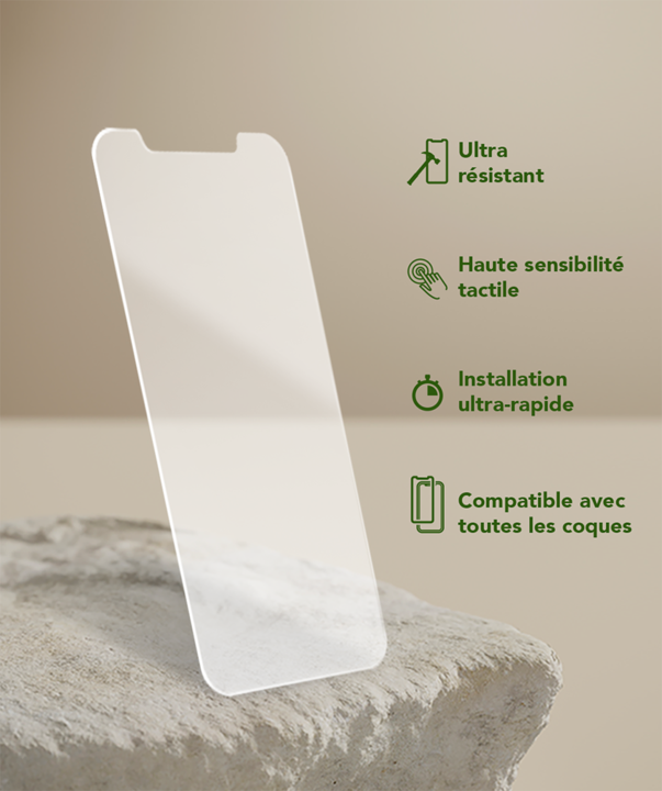 Produktbild Just Green Bio Screen Protector (1 Stück, Apple iPhone 12 Pro)