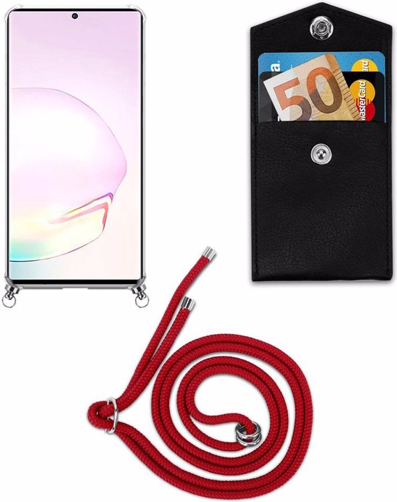 Produktbild Cadorabo TPU Handy Kette SILBER Cover