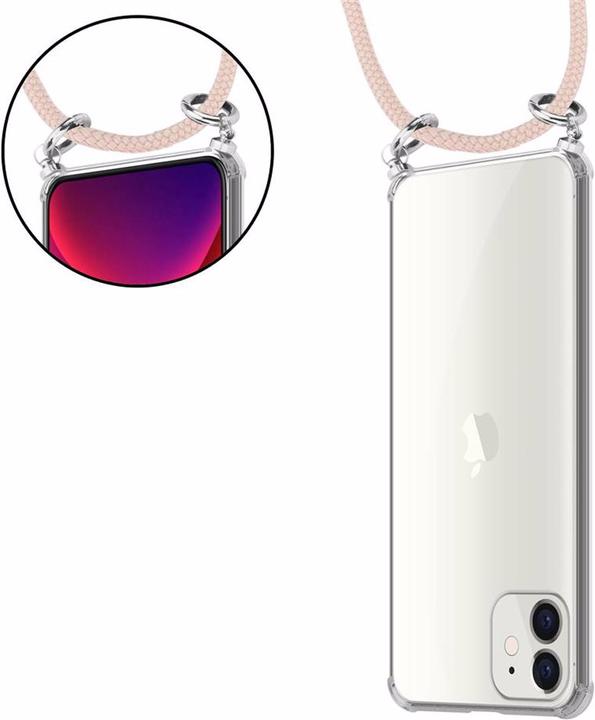 Produktbild Cadorabo TPU Handy Kette SILBER Cover