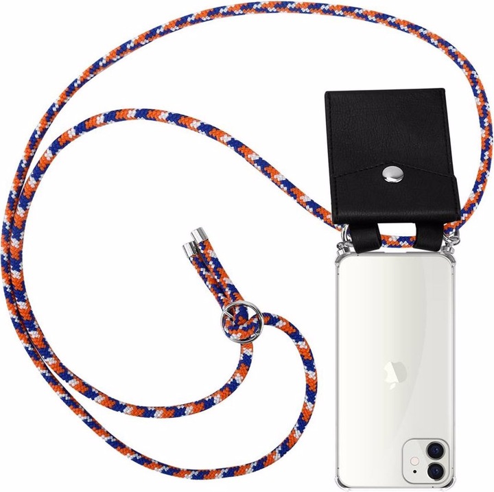 Produktbild Cadorabo TPU Handy Kette SILBER Cover