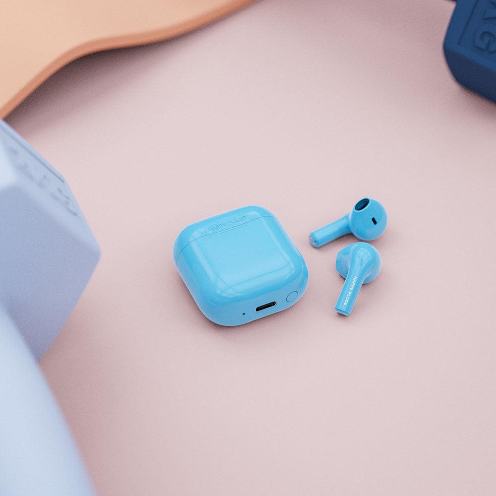 Thumbnail - Happy Plugs Joy (keine Geräuschunterdrückung, 4.80 h, Kabelgebunden), Kopfhörer, Blau
