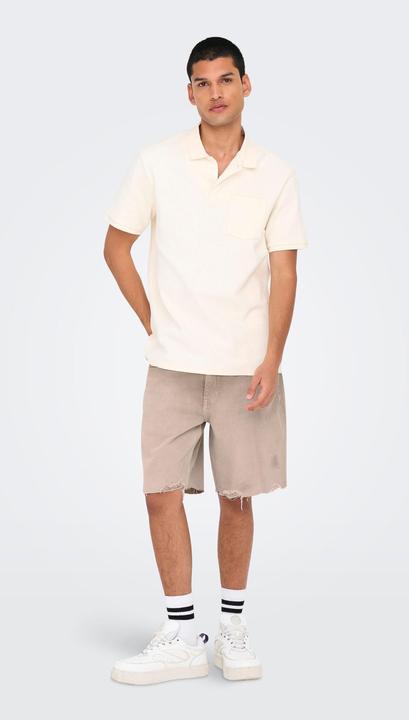 Actual product image Only & Sons Gerade geschnitten Mittlere Taille Shorts Jeans-Shorts (XXL)