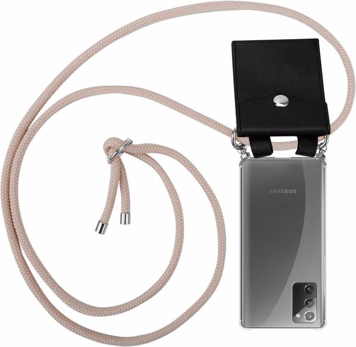 Produktbild Cadorabo TPU Handy Kette SILBER Cover