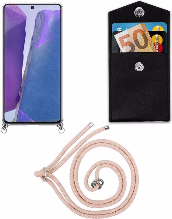 Produktbild Cadorabo TPU Handy Kette SILBER Cover