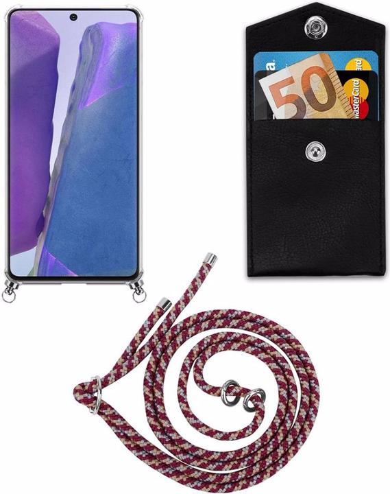 Produktbild Cadorabo TPU Handy Kette SILBER Cover