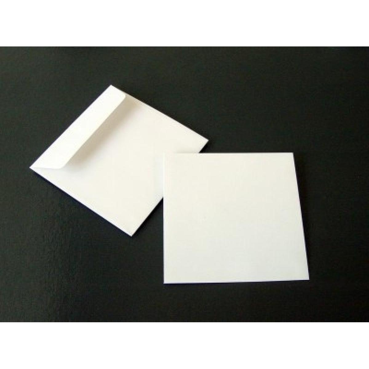 Thumbnail - Blanke, Briefumschlag, Briefumschläge 140x140mm 100g/qm gummiert VE=100 Stück weiss (100 x)