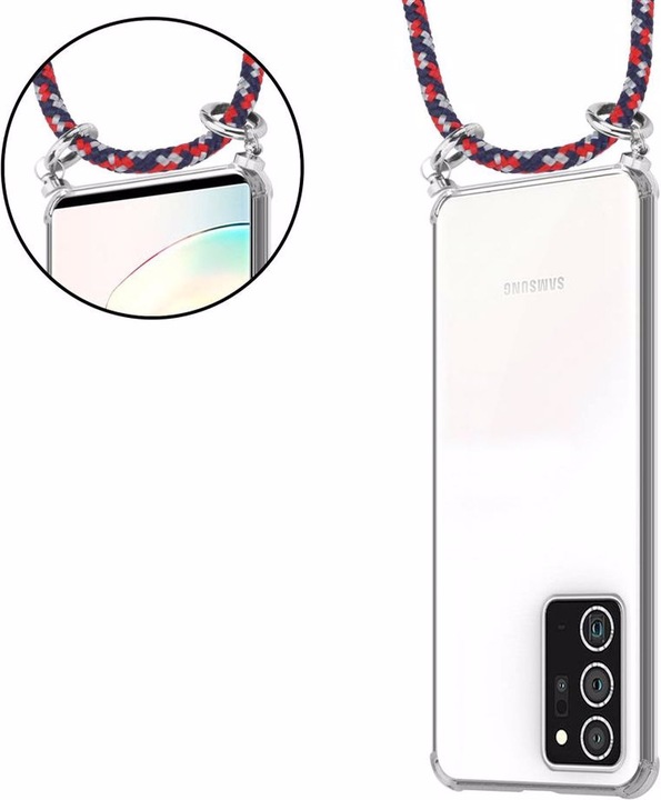 Produktbild Cadorabo TPU Handy Kette SILBER Cover