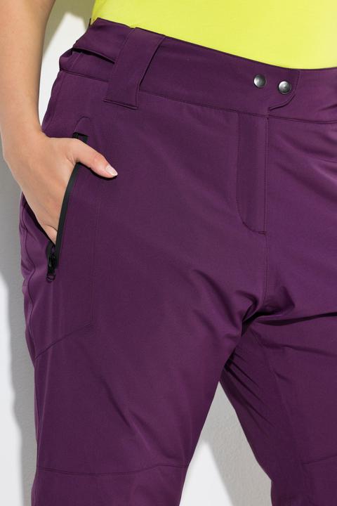 Image du produit Ulla Popken Pantalon technique de ski HYPRAR, matière imperméable et bande à scratch (58)