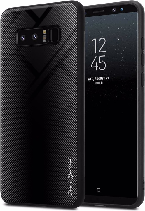 Productafbeelding Cadorabo TPU gestreepte glasplaat (Samsung Galaxy Note 8)