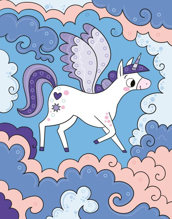 Produktbild Mein Diamant-Stickerheft – Einhörner