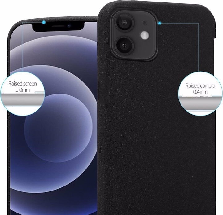 Actual product image Cadorabo TPU Frosted Cover (Apple iPhone 12 mini)