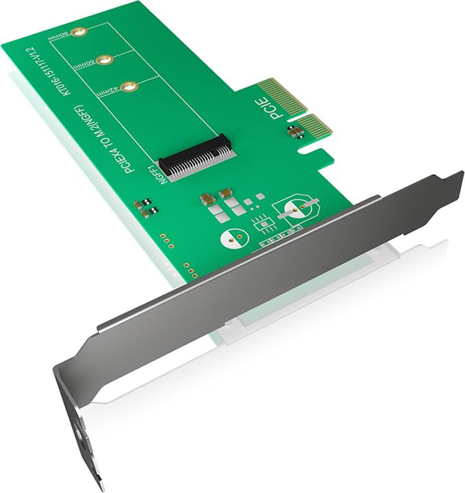 Image du produit Icy Box PCI-Karte, M.2 PCIe SSD zu PCIe 3. Host