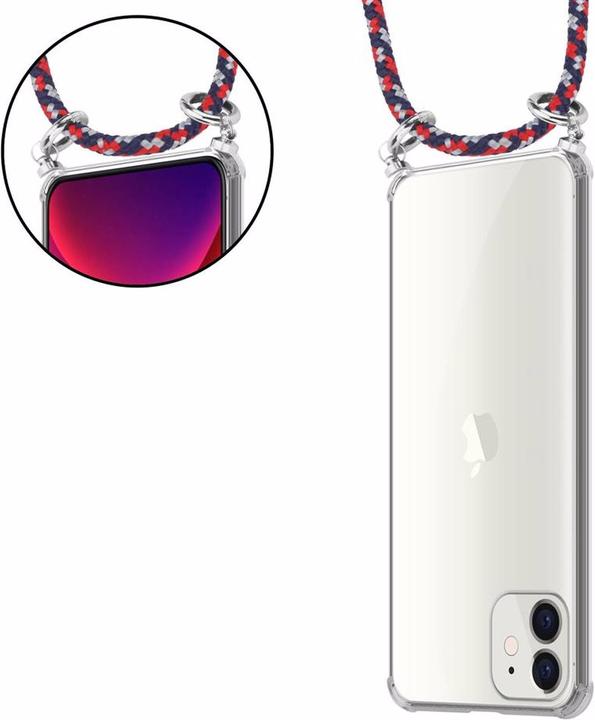 Produktbild Cadorabo TPU Handy Kette SILBER Cover