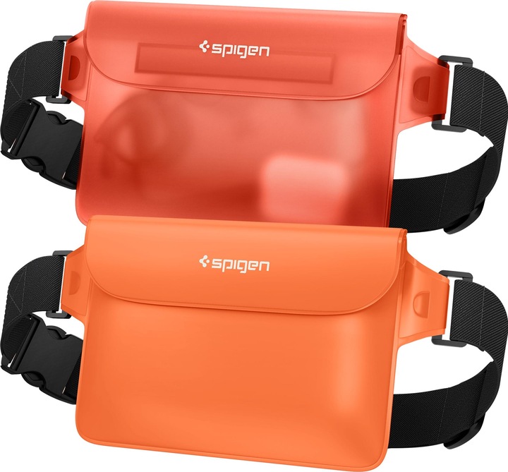 Spigen Universal Waterproof A620 Case & Waist Bag Sunset Orange AMP06021
