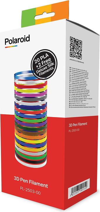 Actual product image Polaroid 3D Pen Box (PLA, 1.75 mm, 410 g, Multicoloured)