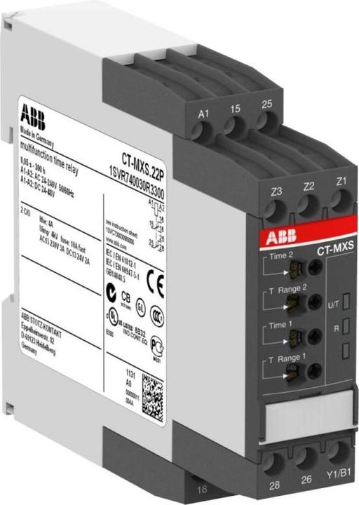Actual product image ABB Stotz S&J Multifunction Time Relay CT-MXS.22P